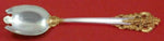 Grande Baroque Gold Accents by Wallace Sterling Ice Cream Dessert Fork Custom