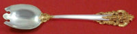 Grande Baroque Gold Accents by Wallace Sterling Ice Cream Dessert Fork Custom