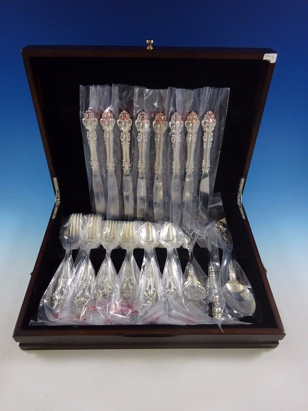 Spanish Baroque by Reed and Barton Sterling Silver Flatware Set 35 PC New