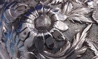 Repousse by Jenkins and Jenkins Sterling Silver Round Covered Dish #246 (#7821)