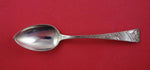 Coin Silver by Unknown Demitasse Spoon Bright-Cut 4 1/4"