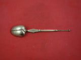 English Estate Sterling Silver Coronation Spoon Vermeil Birmingham 1902 9 3/4"