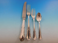 Savoy by Buccellati Clemanti Italy 800 Silver Flatware Set for 12 Dinner 84 pcs