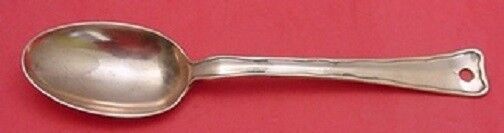 Lap Over Edge Plain by Tiffany Serving Spoon Lap Over Front Rare 8 7/8" Copper