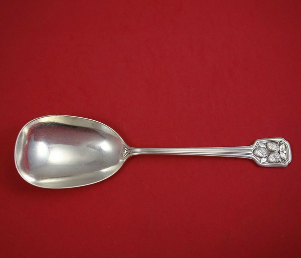 Strawberry Deco by Tiffany and Co Sterling Silver Berry Spoon w/o Lines 9 1/4"