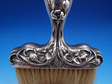Violet by Wallace Sterling Silver Hand Brush #3500 4 1/2" x 2 3/4" (#8232)
