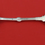 Medallion by Vanderslice Coin Silver Salad Serving Fork Bright-cut 9"