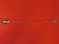 Dominick and Haff Sterling Silver Claret Ladle w/Twist Handle Pcd Grapes 16" #35