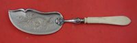 German Sterling Silver Ice Cream Server .800 silver brite-cut 11 3/4"