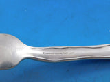 Lap Over Acid Etched by Tiffany Sterling Silver Regular Fork Birds Branch 7 1/4"