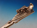 Bull by George Sharp Sterling Silver Cheese Knife w/Pick Brite-cut 7 3/4"
