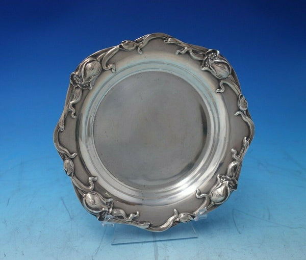 Art Nouveau by Dominick and Haff Sterling Silver Dessert Plate #505 (#5557)