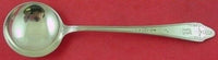 Clinton Engraved by Tiffany and Co Sterling Silver Bouillon Soup Spoon