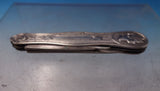 Medallion by Unknown Sterling Silver Pocket Knife w/Nut Pick Fruit Knife (#7237)