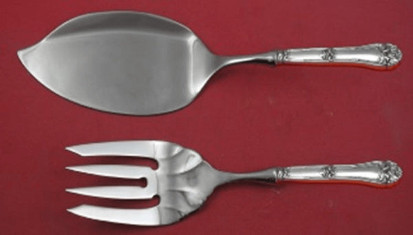 Champlain by Amston / Frank Whiting Sterling Silver Salmon Set Custom Fish HH WS