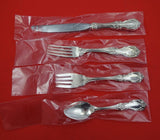 Burgundy by Reed and Barton Sterling Silver Regular 4-pc Setting  factory sealed