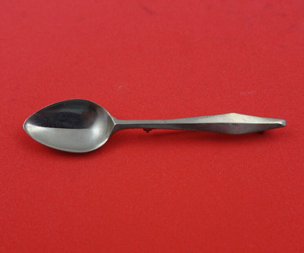 Diamond by Reed and Barton Sterling Silver Salt Spoon Pin Original 2 7/8"
