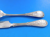 Japanese by Tiffany and Co Sterling Silver Junior Set 2pc Knife Fork Mono "Guy"