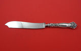 Carnation by Wallace Sterling Silver Cake Saw serrated HH with plated blade 10"