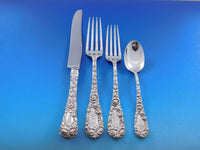 Chrysanthemum by Durgin Sterling Silver Flatware Set for 12 Service 154 Pieces