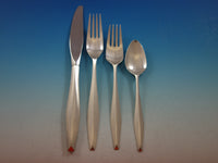 Diamond by Reed and Barton Sterling Silver Flatware Set Service 60 pieces Modern