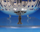 Floral by Theodore Starr Sterling Silver Candy Dish w/Swing Handle #888 (#7782)