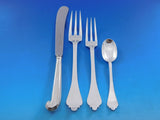 Trifid by Crichton English Sterling Silver Flatware Set 66 pieces Service for 6