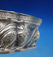 Gebruder Dingeldein German Sterling Silver Box Oval Scalloped Rococo (#6743)