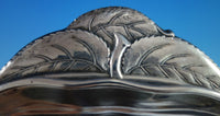 Wallace Sterling Silver Bowl Apple Shaped with Stem and Leaves #4453 (#2790)