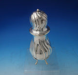 Swedish Sterling Silver Muffineer c.1940 7 1/2" Tall x 2" 8 ozt. (#5556)