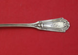 Keystone by Whiting Sterling Silver Preserve Spoon with Stippled Bowl GW 7"