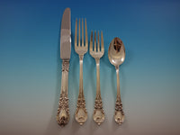 American Victorian by Lunt Sterling Silver Flatware Set 18 Service 147 Pieces