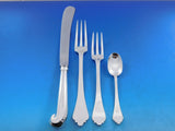 Trifid by Crichton English Sterling Silver Flatware Set Dinner 32 pieces