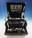 Royal Danish by International Sterling Silver Flatware Set 8 Service 52 Pieces