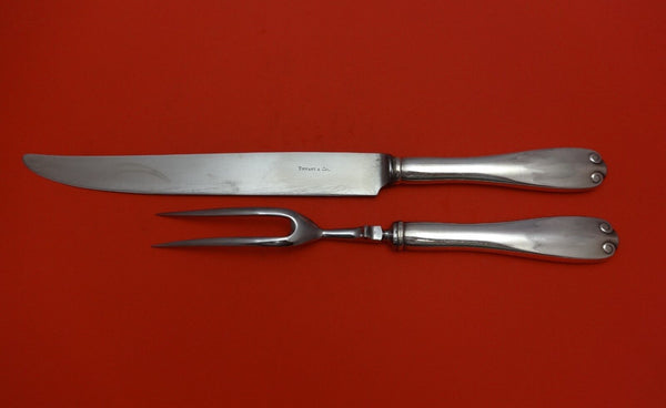 Flemish by Tiffany & Co. Sterling Silver Roast Carving Set 2pc HHWS