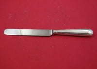 English Thread by James Robinson Sterling Silver Dinner knife blunt 9 3/4"