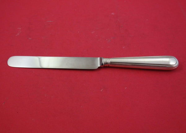 English Thread by James Robinson Sterling Silver Dinner knife blunt 9 3/4"