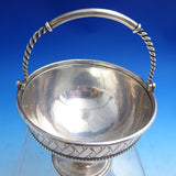 Tiffany and Co Sterling Silver Sugar Bowl Open w/Swing Handle #783/78870 (#8645)