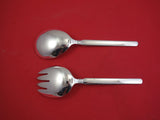 Windsor aka Waldorf by W&S Sorensen Sterling Silver Salad Serving Set AS 8 1/2"