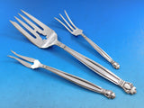 Copenhagen by Manchester Sterling Silver Flatware Set for 12 Service 84 Pieces
