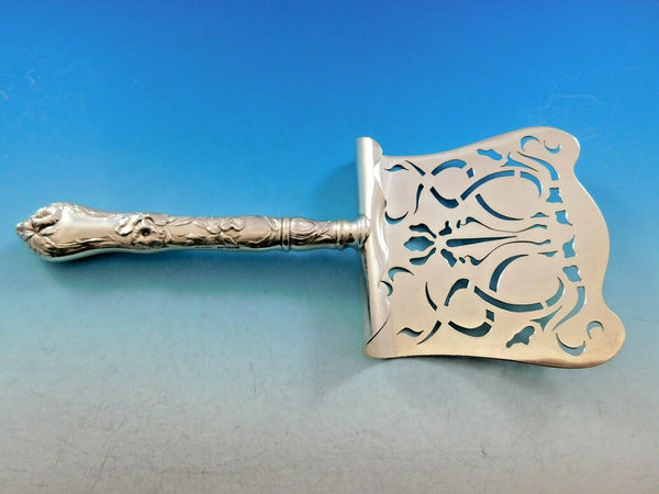 Les Cinq Fleurs by Reed & Barton Sterling Silver Asparagus Server Hooded Pierced