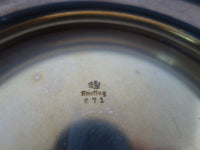 Woodlily by Frank Smith Sterling Silver Vintage Centerpiece Bowl (#4382)