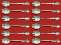 Hampton Court by Reed and Barton Sterling Silver Ice Cream Fork Set 12 6" Custom