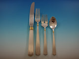 Ashmont Gold by Reed & Barton Sterling Silver Flatware Set Service 56 pcs Dinner