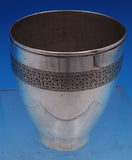 Persian 84 Silver Cup Engraved Geometric Design 3 3/8" Middle Eastern (#7825)