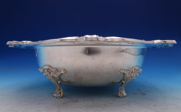 Chantilly by Gorham Silverplate Fruit Bowl Frosted #YC1341 12 1/2" (#8534)