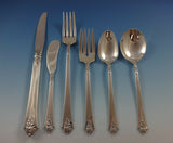 Castle Rose by Royal Crest Sterling Silver Grille Flatware Set 8 Service 48 Pcs