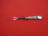 Flowered Antique by Blackinton Sterling Silver Steak Carving Fork 8 7/8"