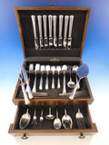 Greenbrier by Gorham Sterling Silver Flatware Set 8 Service 66 pcs Dinner