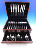 Sea Rose by Gorham Sterling Silver Flatware Set For 8 Service 40 Pieces